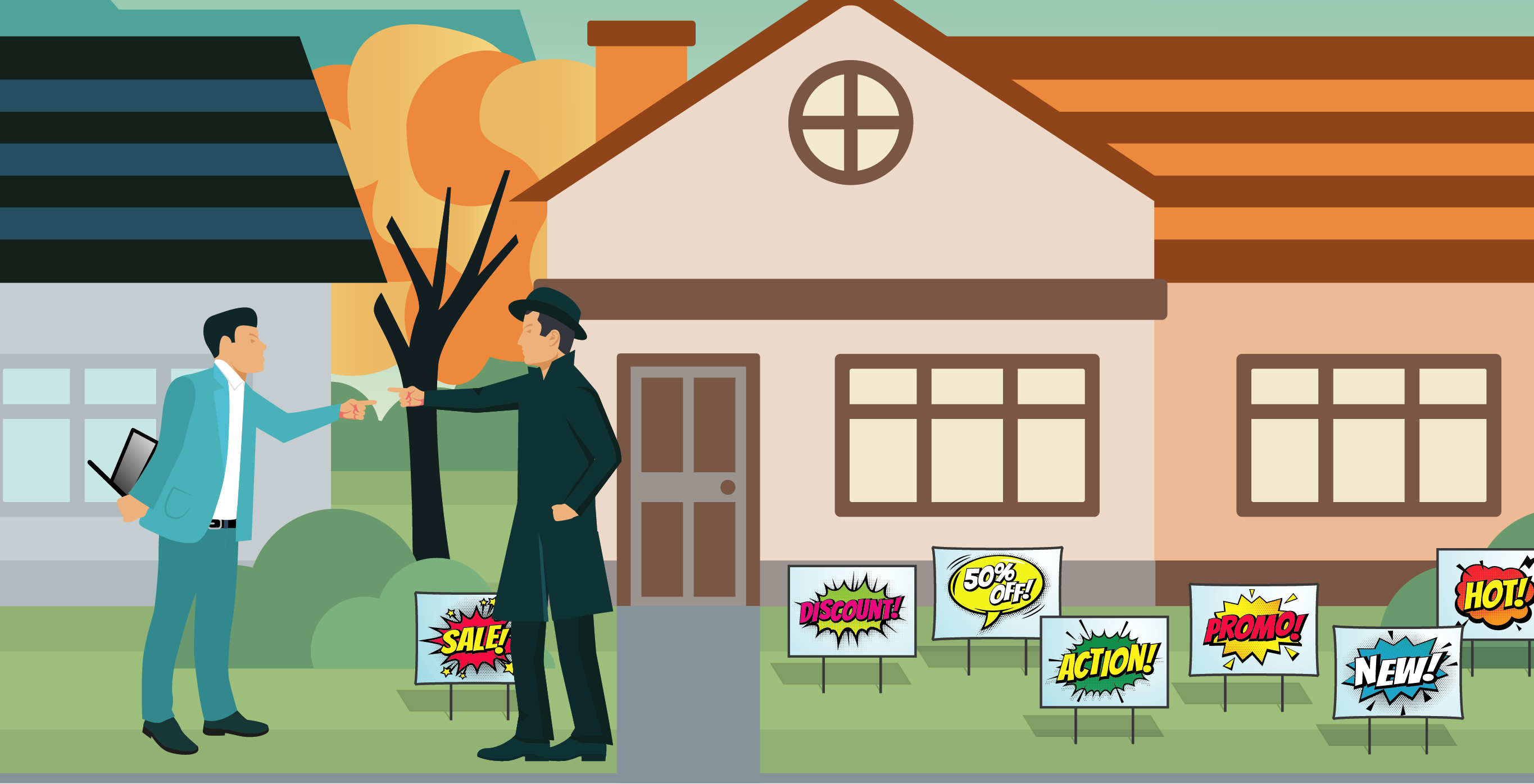 What’s More Effective: A Yard Sign or a Facebook Ad?