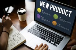 marketing screen on a computer